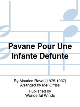 Book cover for Pavane Pour Une Infante Défunte