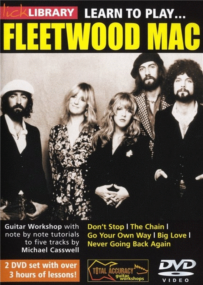 Learn To Play Fleetwood Mac 2Dvds