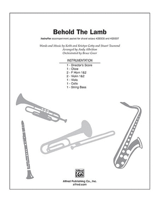 Book cover for Behold the Lamb