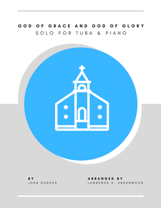 Book cover for God of Grace and God of Glory for Tuba