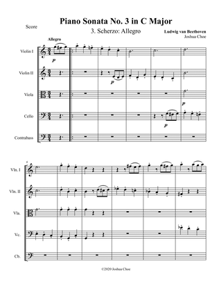 Book cover for Piano Sonata No. 3, Movement 3