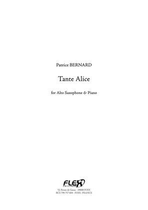 Book cover for Tante Alice