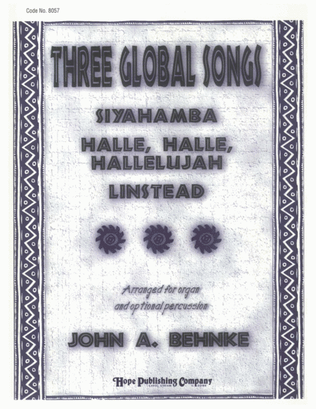 Book cover for Three Global Songs