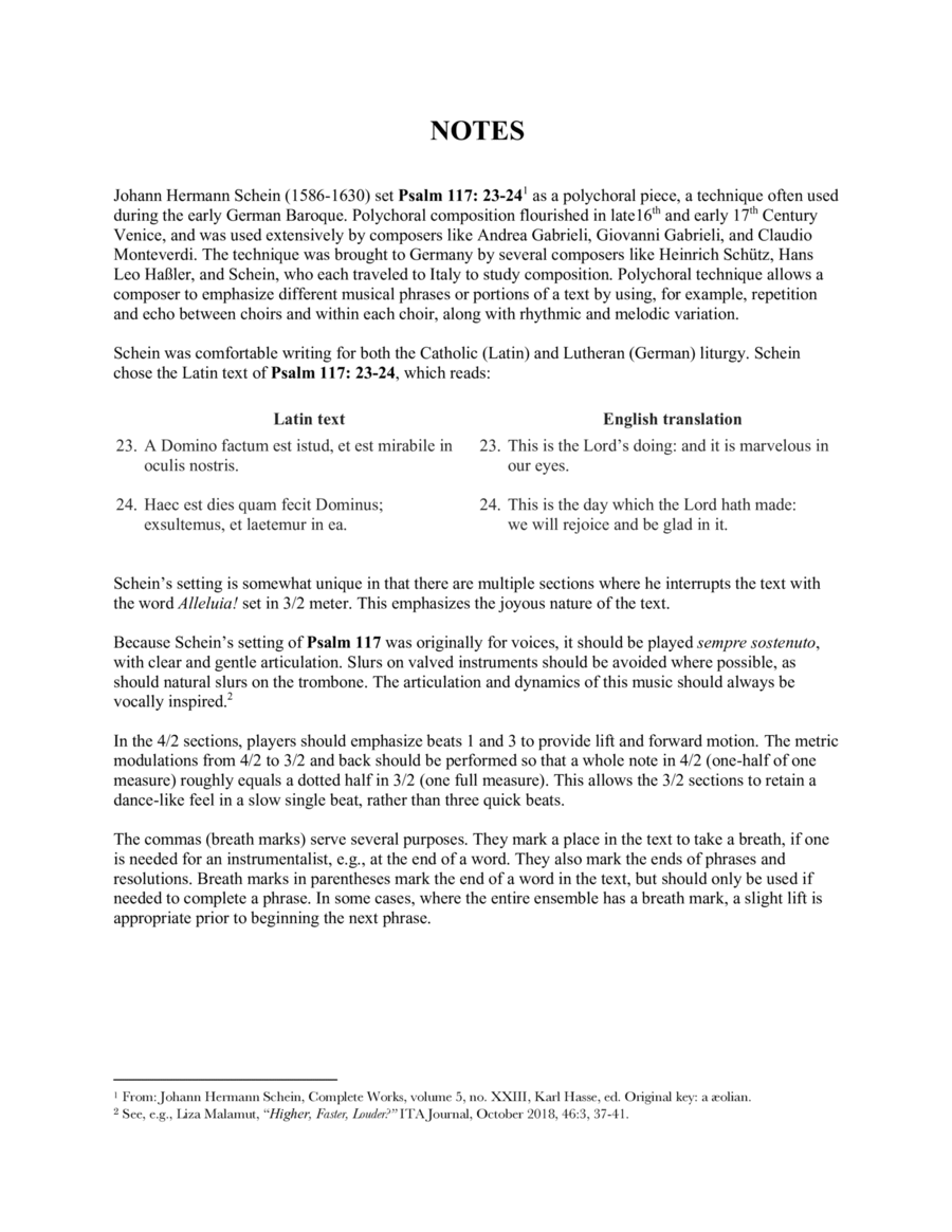 Psalm 117 for 8-part mixed Brass Ensemble image number null