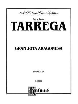 Book cover for Tárrega: Gran Jota Aragonesa