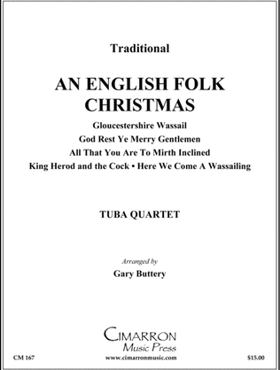 Book cover for An English Folk Christmas