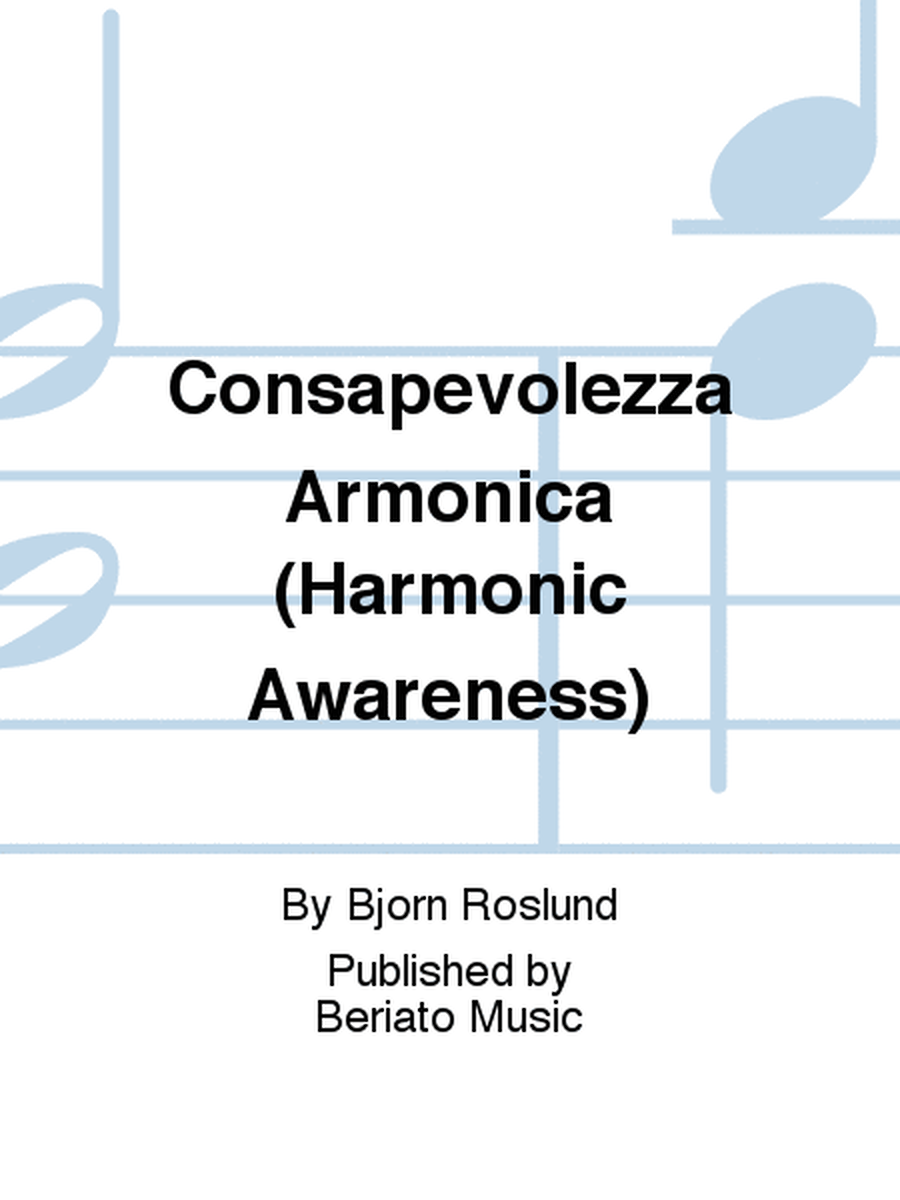 Consapevolezza Armonica (Harmonic Awareness)