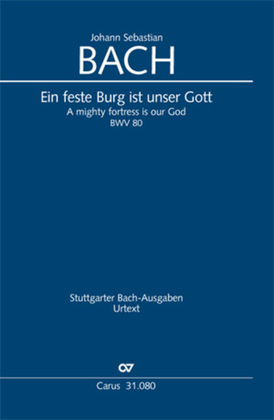 Book cover for A mighty fortress is our God (Ein feste Burg ist unser Gott)