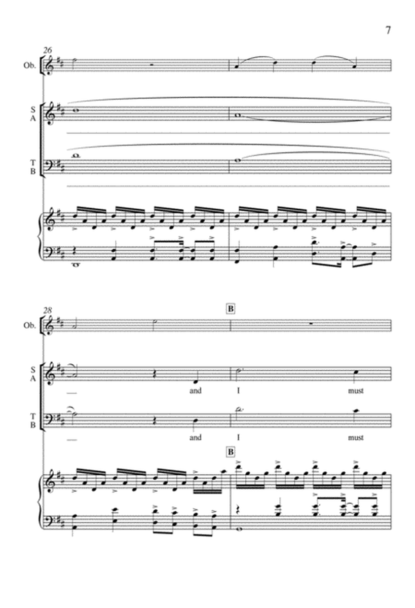 Wealth Enough for Me from For a Breath of Ecstasy (Downloadable Choral Score)