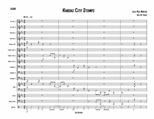 Book cover for Kansas City Stomps - Score