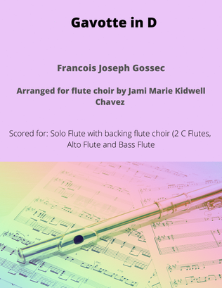 Book cover for Gavotte in D