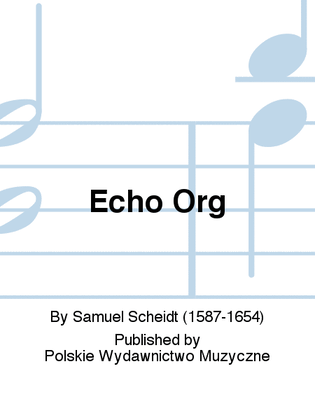 Book cover for Echo Org