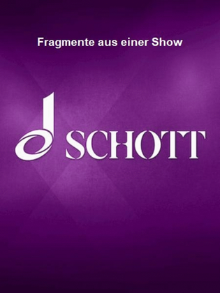 Book cover for Fragmente aus einer Show