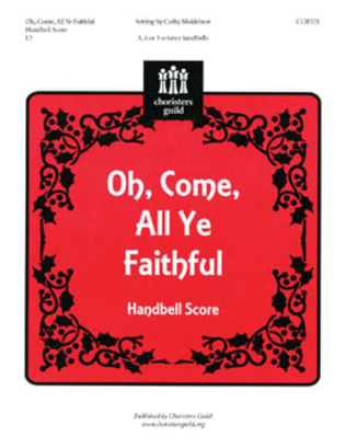 Book cover for Oh, Come, All Ye Faithful - Handbell Score