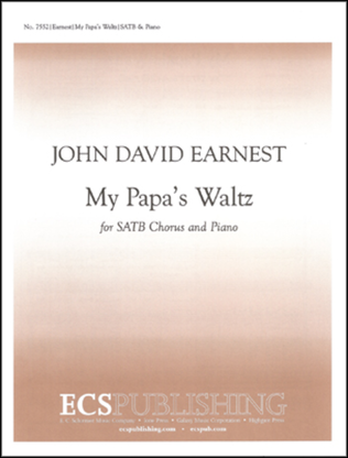 Book cover for My Papa's Waltz