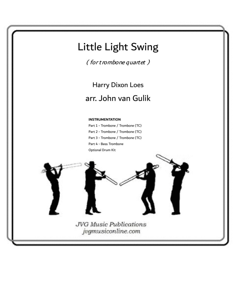 Little Light Swing - Trombone Quartet image number null