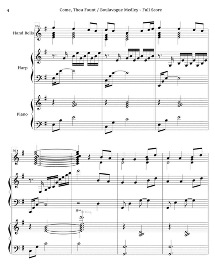 "Come, Thou Fount / Boulavogue Medley" - Score Only