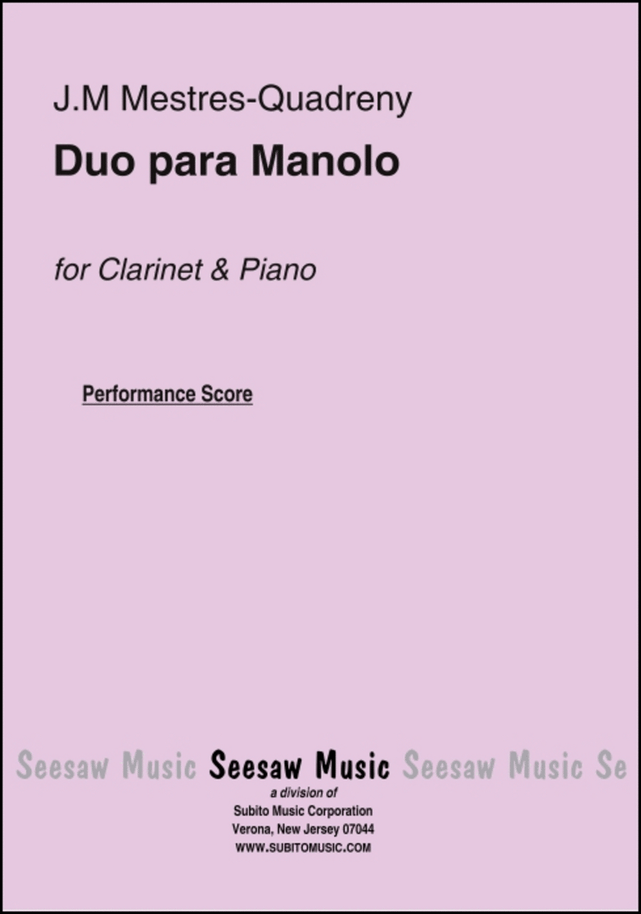 Duo para Manolo