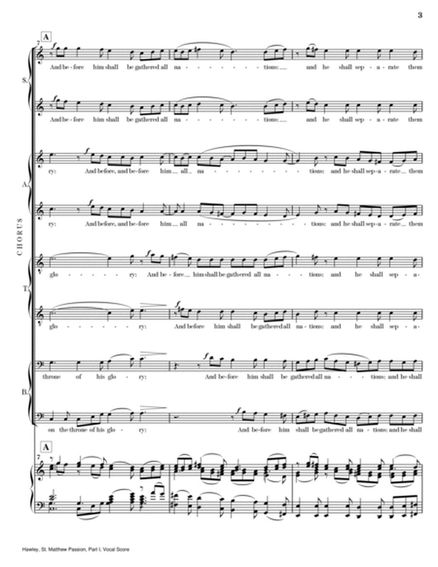 St. Matthew Passion, Part I (Vocal Score) image number null