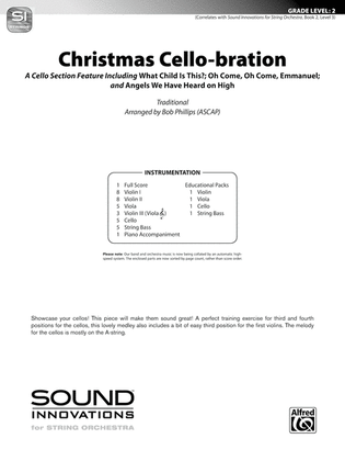 Christmas Cello-bration: Score