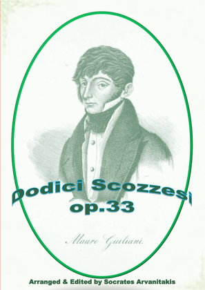 Mauro Giuliani: Dodici Scozzesi op.33 for classical guitar