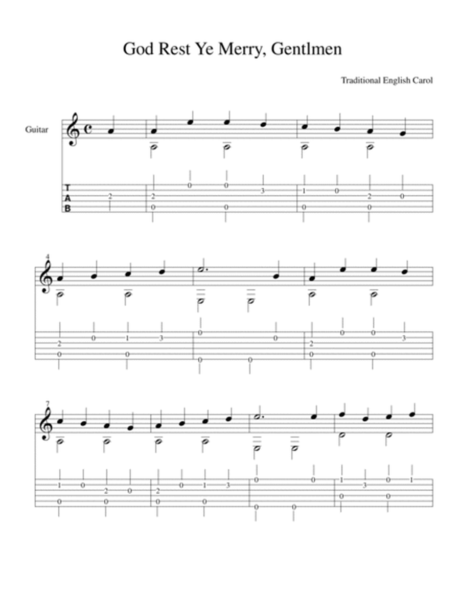 Easy Finger-Style Christmas (TAB)