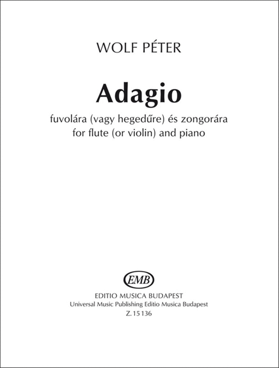 Adagio for flute (or violin) and piano