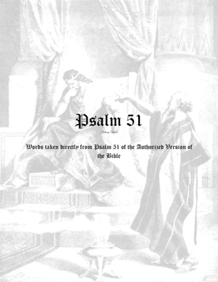 Book cover for Psalm 51