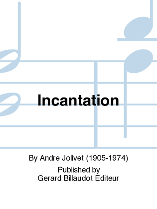 Book cover for Incantation