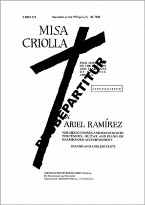 Book cover for Misa Criolla