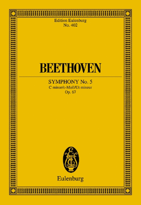 Book cover for Symphony No. 5 C minor