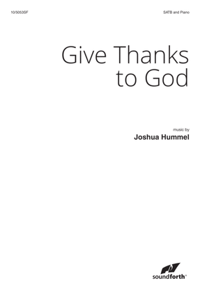 Book cover for Give Thanks to God