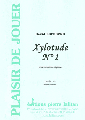 Book cover for Xylotude N° 1