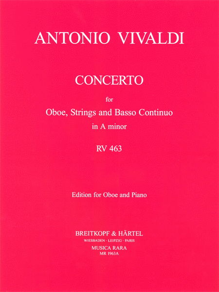 Concerto in a RV 463