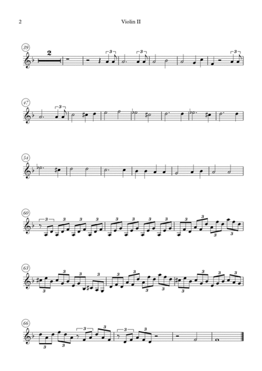 Moonlight Sonata (Easy String Quartet - Set of Parts) image number null