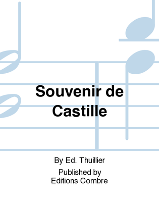 Book cover for Souvenir de Castille