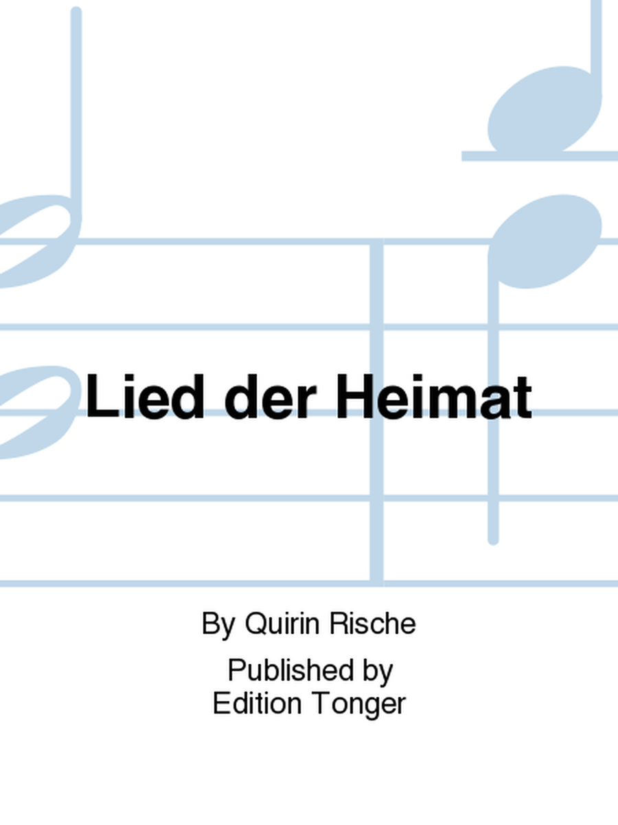 Lied der Heimat