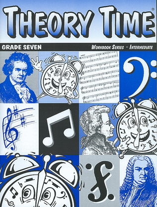 Book cover for Theory Time Grade 7 Workbook