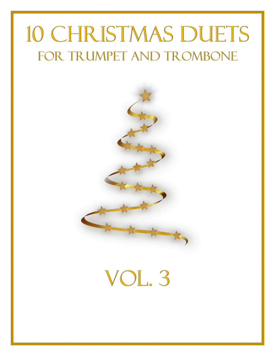 10 Christmas Duets for Trumpet and Trombone (Vol. 3) image number null