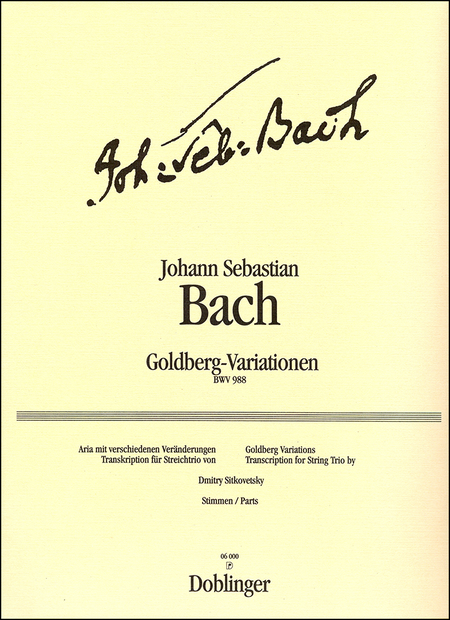 Goldberg-Variationen BWV 988