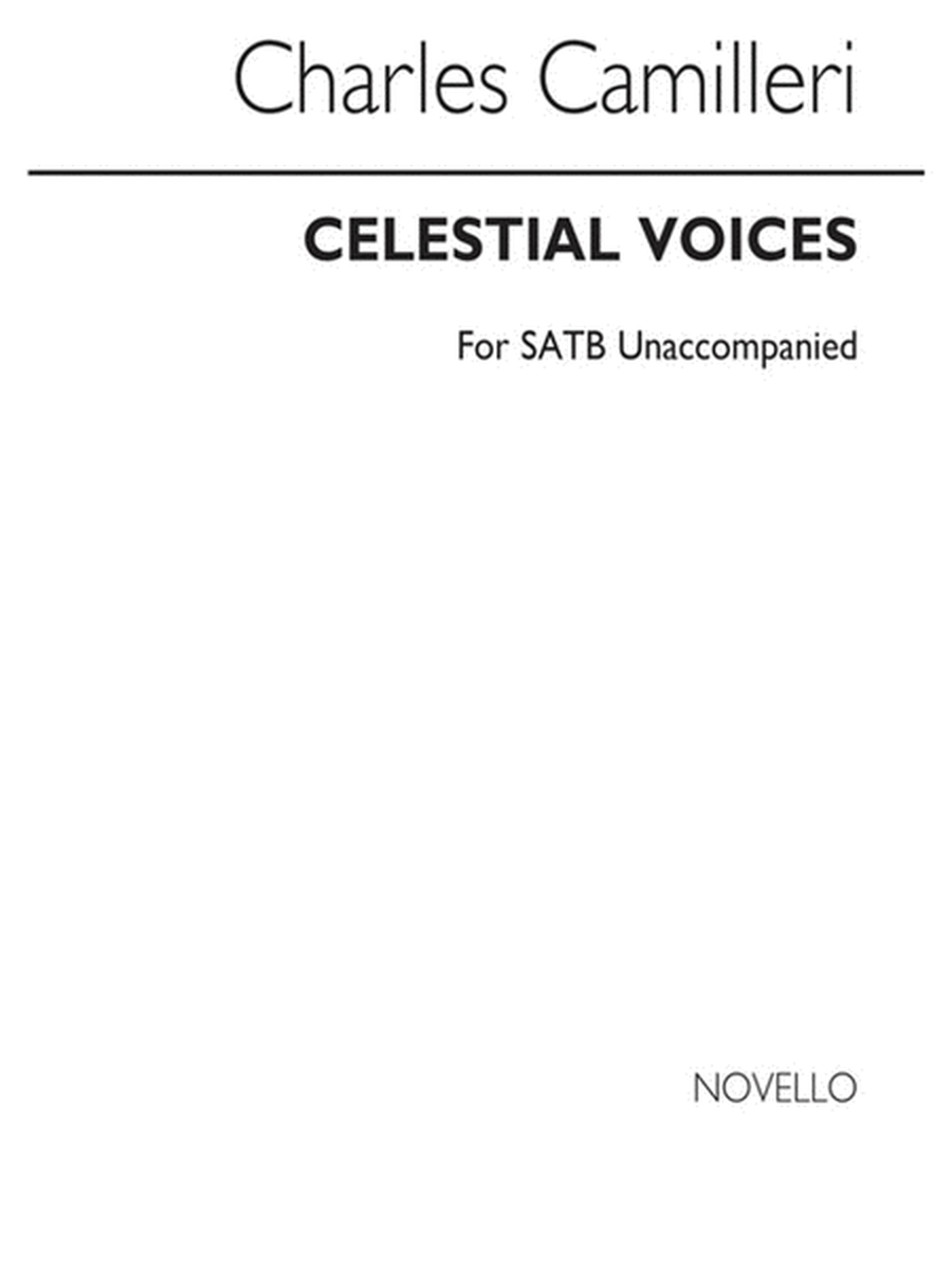 Camilleri Celestial Voices Satb