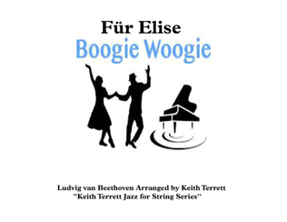 Book cover for Für Elise Boogie Woogie for Jazz Guitar & Piano.