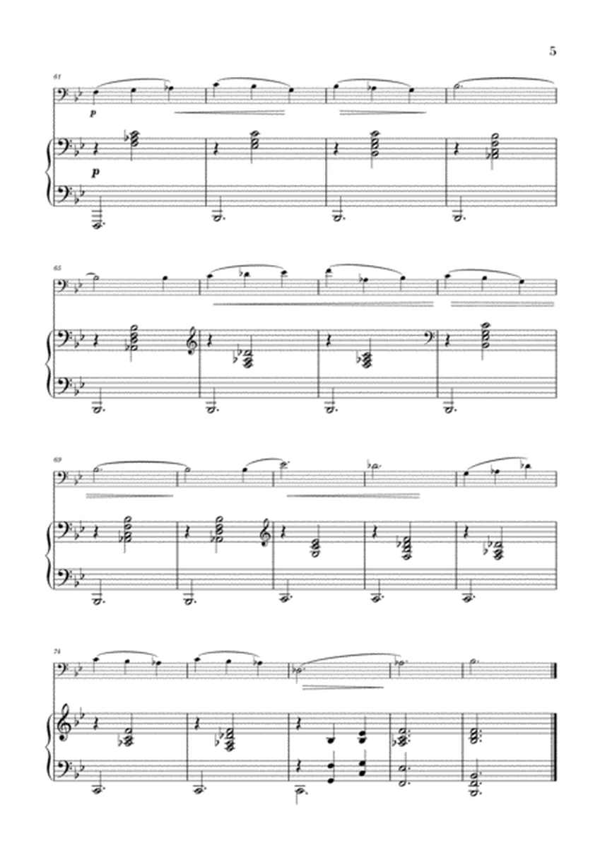 Satie - 3 Gymnopédies (Tuba and Piano transcription) image number null