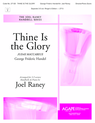 Book cover for Thine Is the Glory