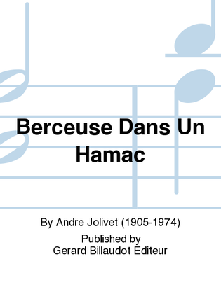Book cover for Berceuse Dans Un Hamac