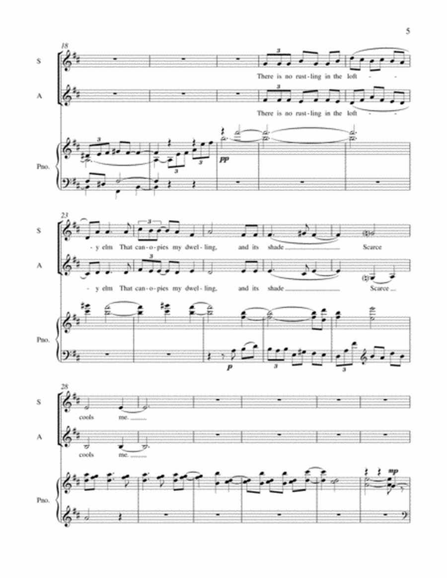 The Seasons (String Quartet Version Piano/Choral Score)