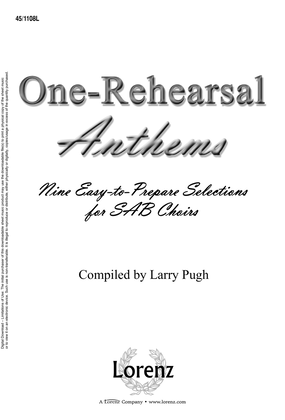 Book cover for One-Rehearsal Anthems