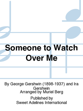 Book cover for Someone to Watch Over Me