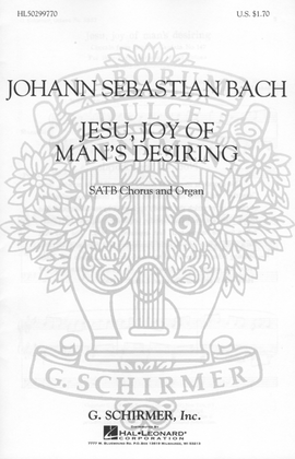 Book cover for Jesu Joy of Man's Desiring