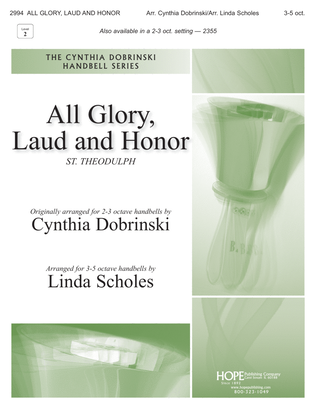 Book cover for All Glory, Laud and Honor